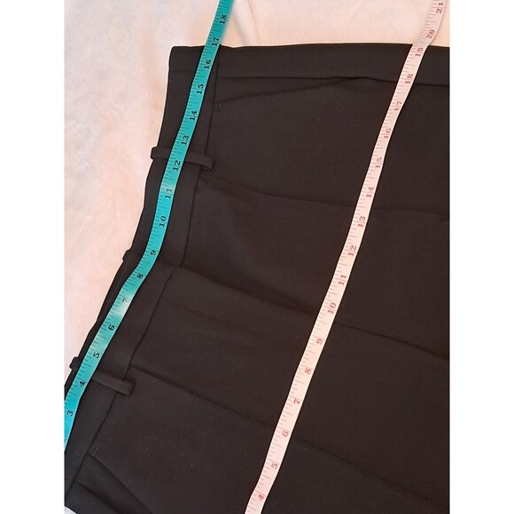 J.Crew Tall Cropped Natalia Pant in Four-Season Stretch Black CC483 Size 12T NWT - Picture 7 of 10